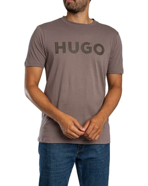 HUGO Dulivio Grafisch T-Shirt, Grijs