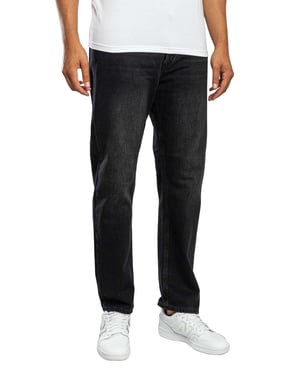 Jack & Jones Chris Original Relaxed Jeans, Zwart