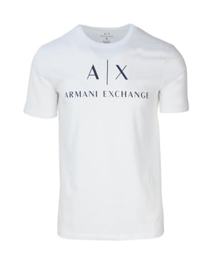 Armani Exchange Heren T-Shirt In Wit