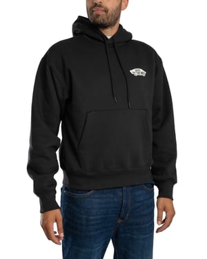 Vans Dubbele Standaard Pullover Hoodie, Zwart