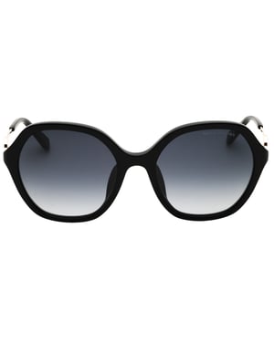 Marc Jacobs Zonnebril Met Gouden Details In Zwart