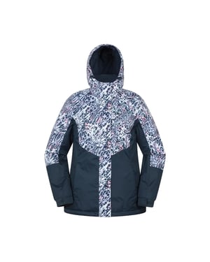Mountain Warehouse Dames/Dames Dawn II Animal Print Ski-jas (Lila)