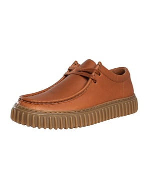 Clarks Torhill Lo Leren Schoenen, Bruin