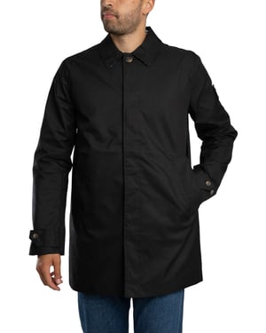 Weekend Offender Whitehouse Mac-Jas, Zwart