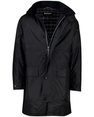 Barbour tussenjas trench coat navy