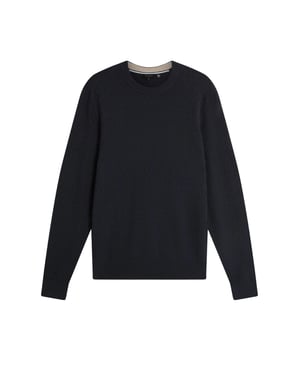 Ted Baker Sainsy T-stitch Marineblauwe Trui Met Ronde Hals