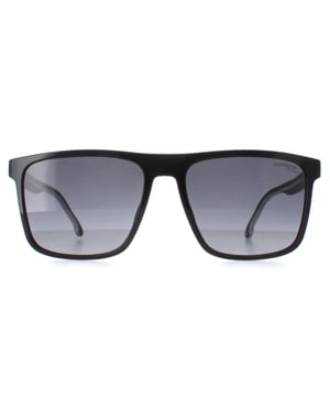 Carrera 8064/S 80S 9O zwart en wit donkergrijs gradiÃ«nt zonnebril