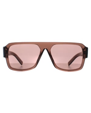 Prada Aviator Heren Transparant Bruin Lichtbruin PR22YS