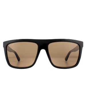 Gucci zonnebril GG0748S 002 Black Brown