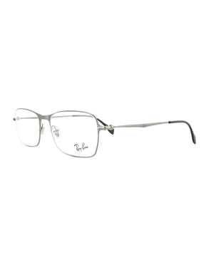 Ray-ban rechthoekige mat gunmetal herenglazen frames
