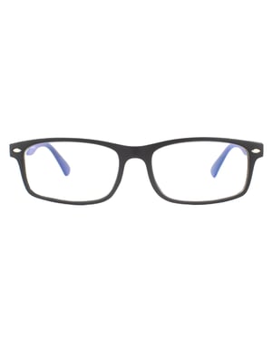 Montana Leesbril BLF83 Mat Zwart Blauw Licht Blok +1,00