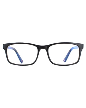 Montana BLF73 Mat Zwart Blauw Licht Blok Leesbril +2,00