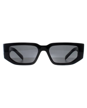 Prada Rechthoek Unisex Zwart Donkergrijs PR09ZS