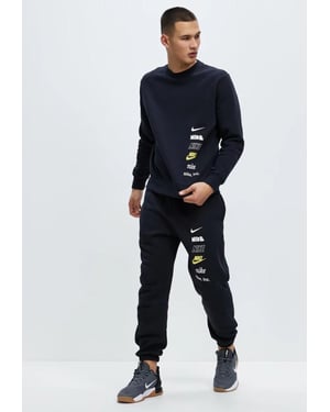 Nike Club Fleece Plus trainingspak met klein logo in zwart