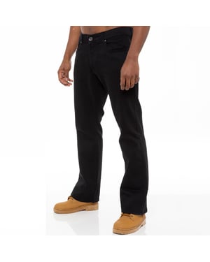 Enzo Heren Bootcut Stretch Denim Jeans
