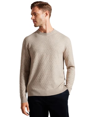 Ted Baker heren trui met ronde hals - Loung