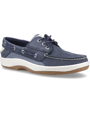 Sperry Billfish 3 Oog Leren Heren Marineblauwe Bootsschoenen