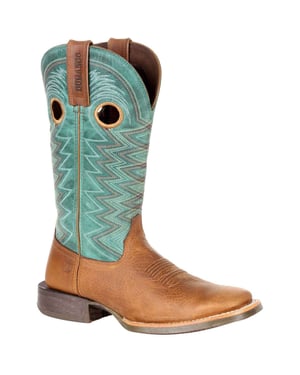 Durango Lady Rebel Pro Leer Dames Tarwe/Tidal Teal Laarzen