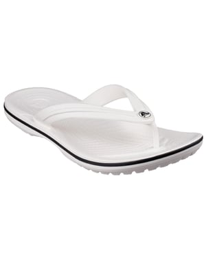 Crocs Unisex Crocband Teenslippers Wit
