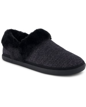 TOMS Oslo Polyester Dames Zwarte Slippers
