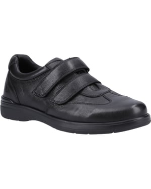 Hush Puppies Magnus Leder Heren Zwart