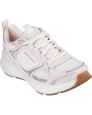Skechers Edgeride Silver Eclipse Synthetic Damestrainers