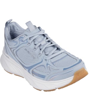 Skechers Edgeride Silver Eclipse Synthetic Damestrainers