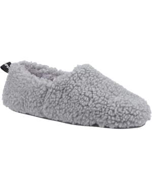 Hush Puppies Emily Slippers Grijs Bont Vrouwen