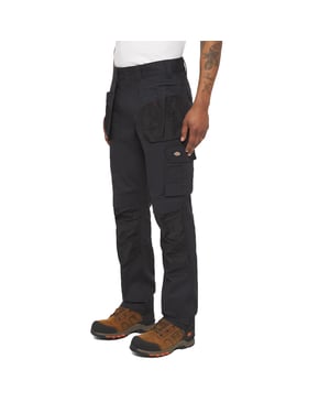 Dickies Multi Pocket Utility Polyester Zwart Werkbroek voor Mannen