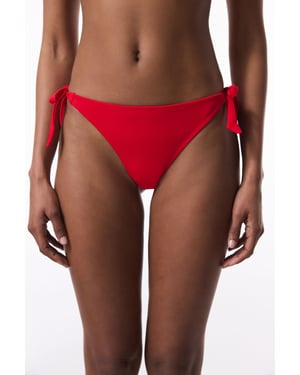 Lage Taille Strikzijde Bikini Onderstuk