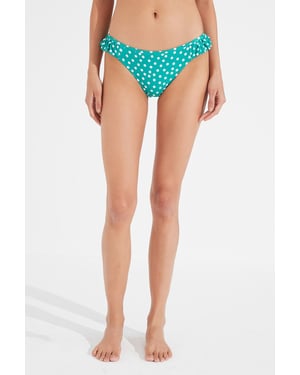 Mid-Rise Polkadot Hipster Bikini Onderbroek