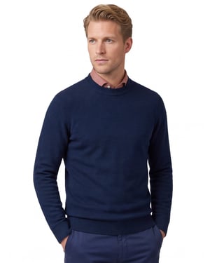 trui Blue industry donkerblauw