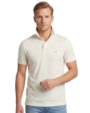 Tommy Hilfiger t-shirt normale fit katoen geprint