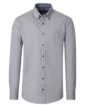 casual overhemd Casa Moda Casual Fit groen