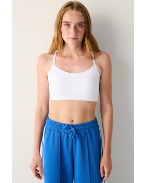 Geribbelde Jersey Bralette