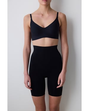 Hoog-Waisted Gebreide Shapewear Corset