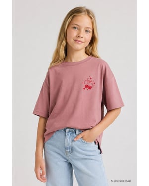 Jeugd Katoen Elastaan T-Shirt