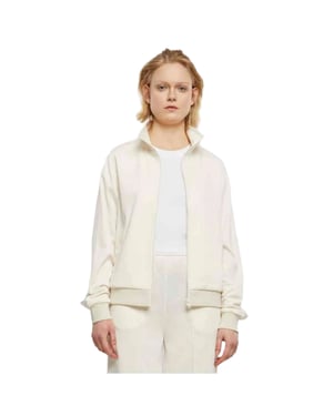 Urban Classics Dames/Dames Retro Track Jacket (Wit zand)