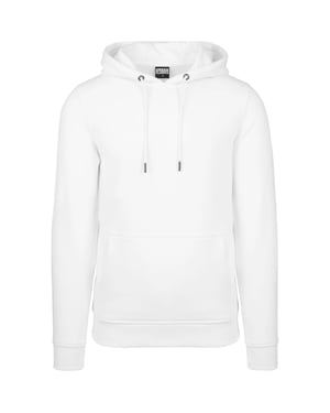 Urban Classics Heren Basis Hoodie (Wit)