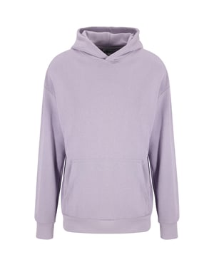 Urban Classics Heren Badstof Lichtgewicht Hoodie (Lila stof)