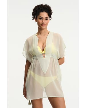 Mini Geweven Strand Kaftan