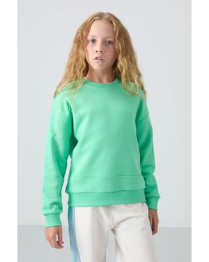 Jeugd Unisex Katoenmix Sweatshirt