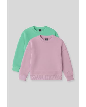 Jeugd Unisex Katoenmix Sweatshirt