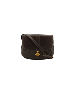 Gucci Vintage leren schoudertas Niet van toepassing