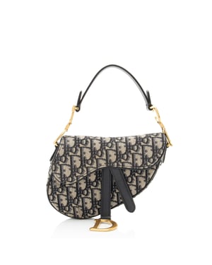 Dior Oblique Zadel Mini Tas