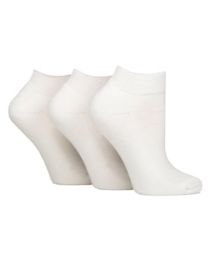 3-Pack Unisex Bamboe Diabetici Trainer Sokken Zacht Ademend Comfortabele Pasvorm Voor Elke Dag
