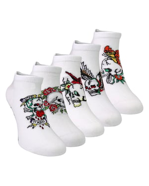 5-Pack Heren Katoenen Laag Snit Sport Gym Sokken