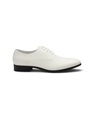 Heren Witte Formele Patent PU Leren Oxford Schoenen - M64340