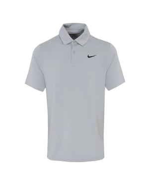 Nike Dri-FIT-poloshirt voor heren (Wolf Grijs/Wit)