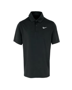 Nike Dri-FIT-poloshirt voor heren (Zwart)
